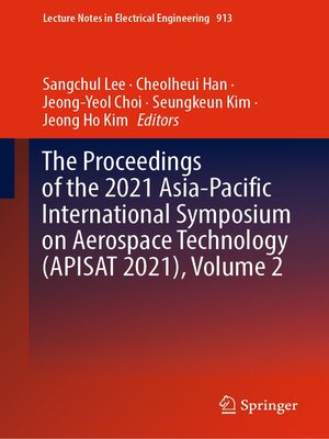 cover image of The Proceedings of the 2021 Asia-Pacific International Symposium on Aerospace Technology (APISAT 2021), Volume 2